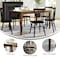 Flash Furniture Rectangle 36.25 in W, 60 in L, Rubberwood (Parawood) KER-T-217-BRN-60-GG - alternate 7